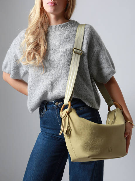 Cross Body Tas Camomille Woomen Groen camomille WCAO03 ander zicht 1